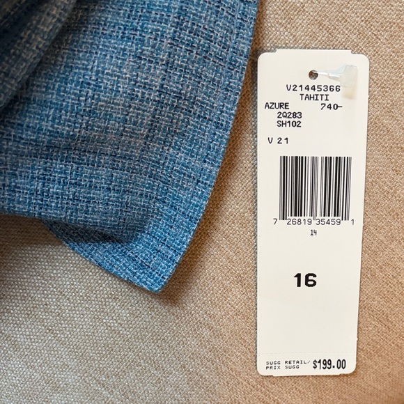 Women’s Jones New York Light Blue Blazer (New With Tags) - Picture 2 of 4